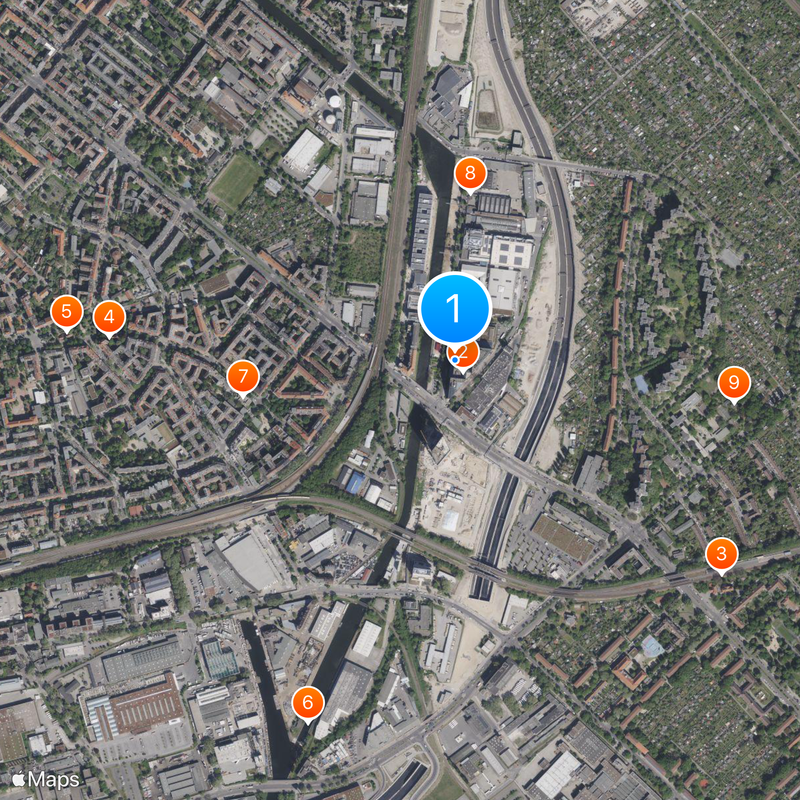Estrel Hotel Map