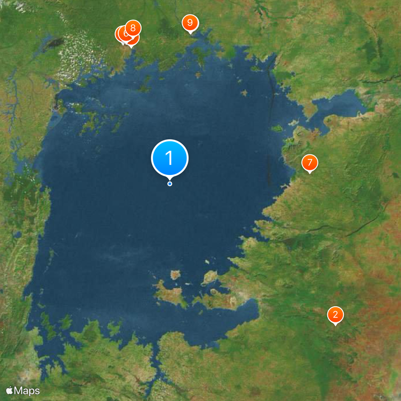 Lake Victoria Map