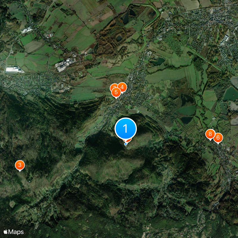 Chojnik Castle Carte