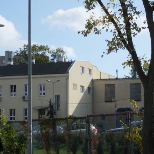 Warsztaty i biuro Miejskich Zakładów Autobusowych