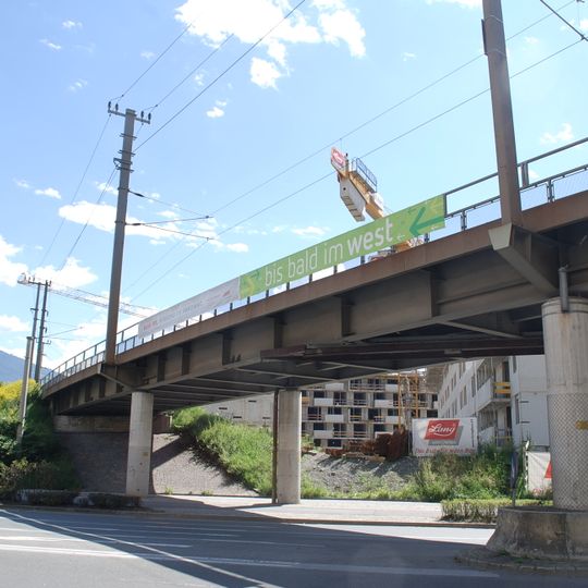 Mittenwaldbahn - Brücke Höttinger Au