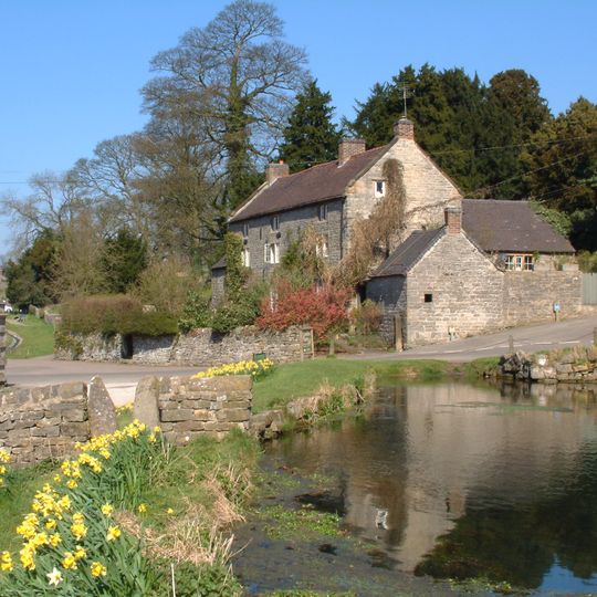 Church House and garden wall