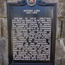 Antonio Luna historical marker