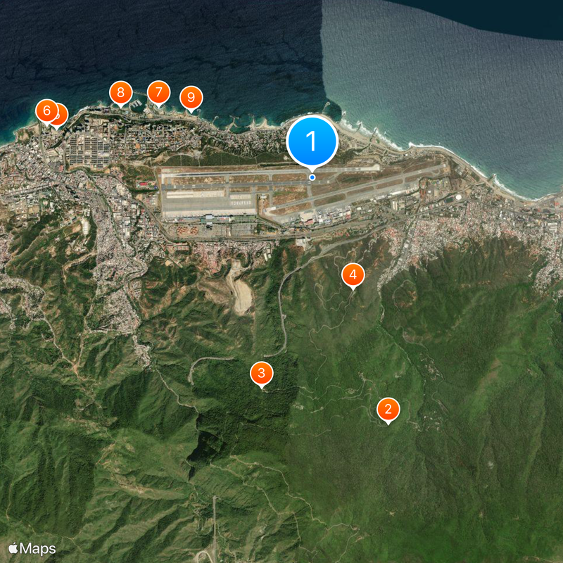 Aeropuerto Internacional de Maiquetía Simón Bolívar Mapa