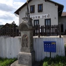 Wayside cross in Smržov