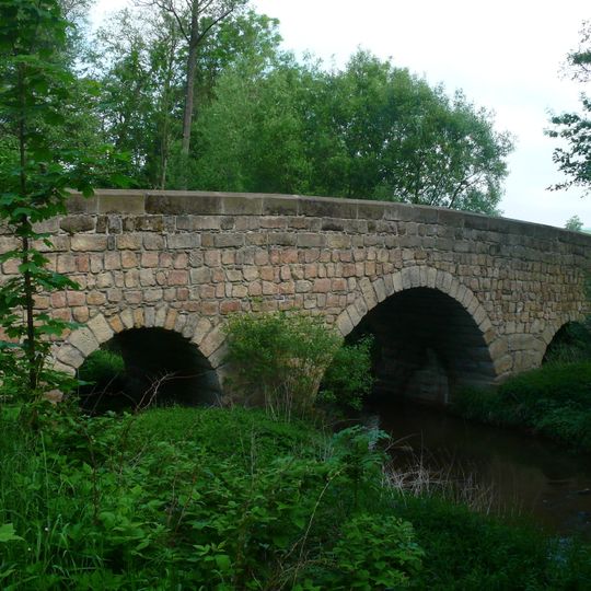 Stone bridge in Martínovice