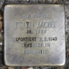 Stolperstein à la mémoire d’Edith Jacob