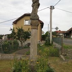 Sloup se sochou Panny Marie