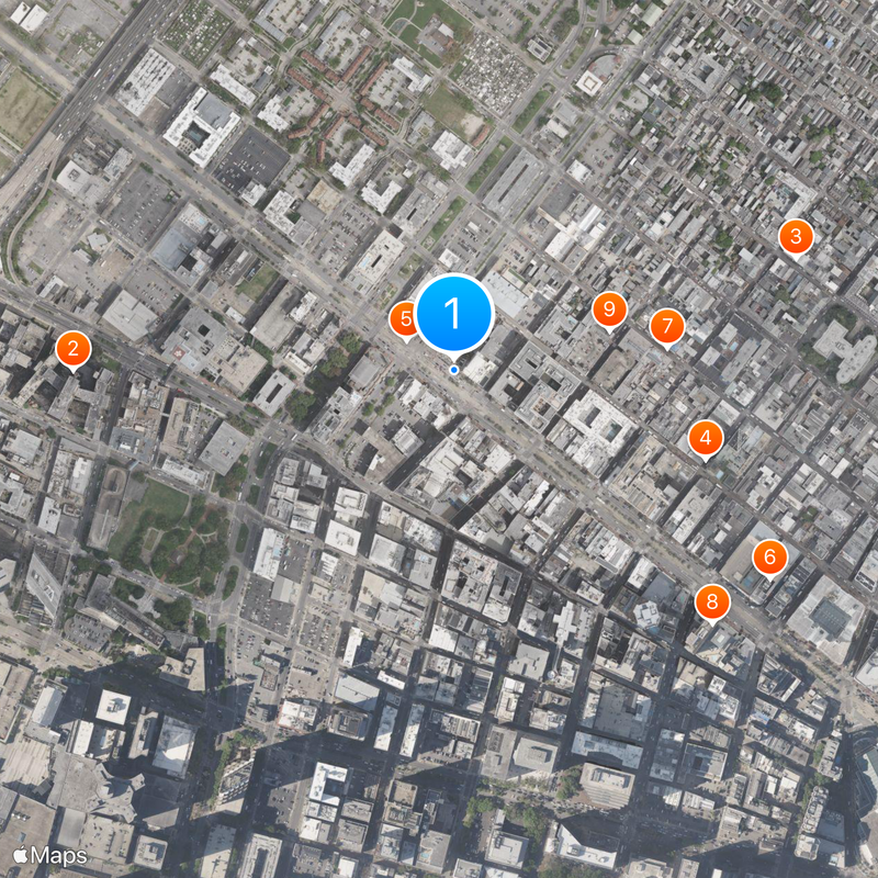 Canal Street Map