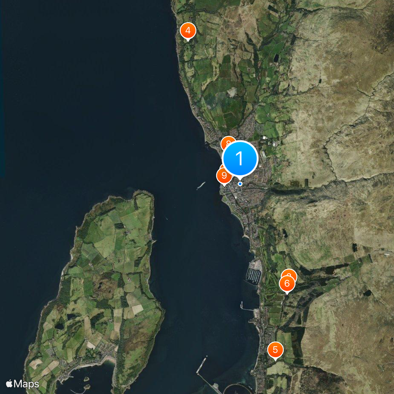 Largs Map