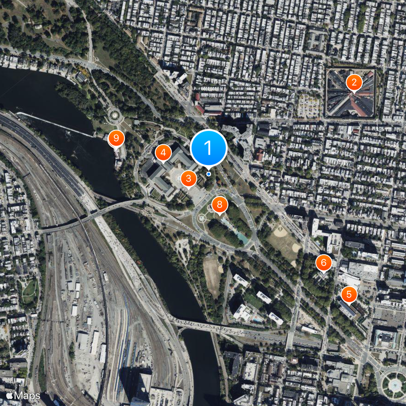 Auriga di Delfi Mappa