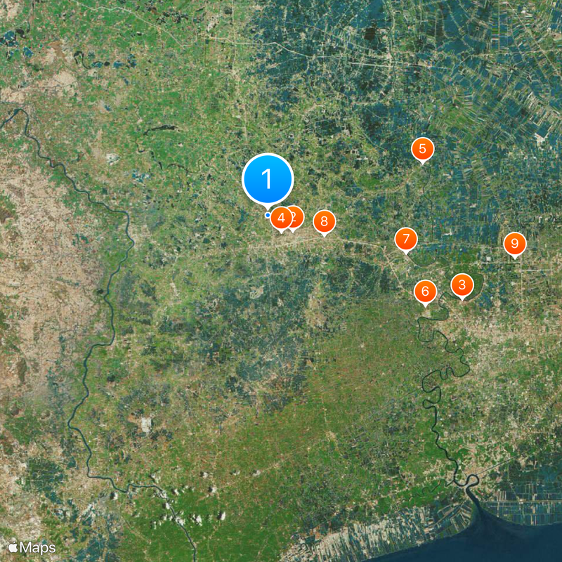 Nakhon Pathom Rajabhat University Map