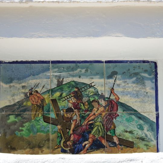 Estación IX del Vía Crucis de Callosa de Ensarriá