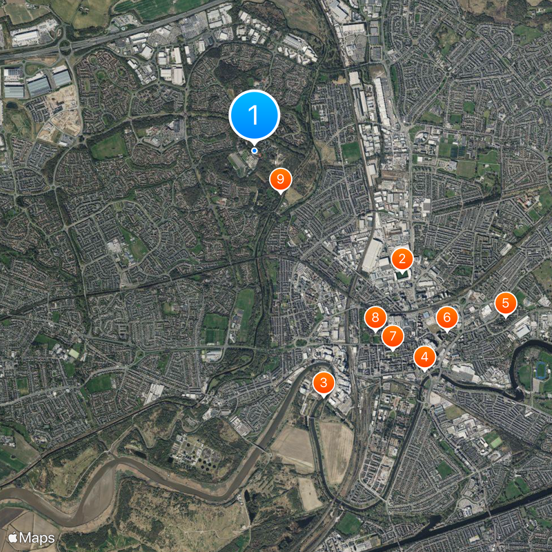 Gulliver's World Resort Map