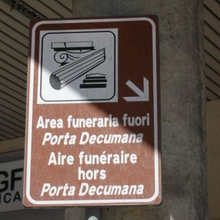 Area funeraria fuori Porta Decumana di Aosta