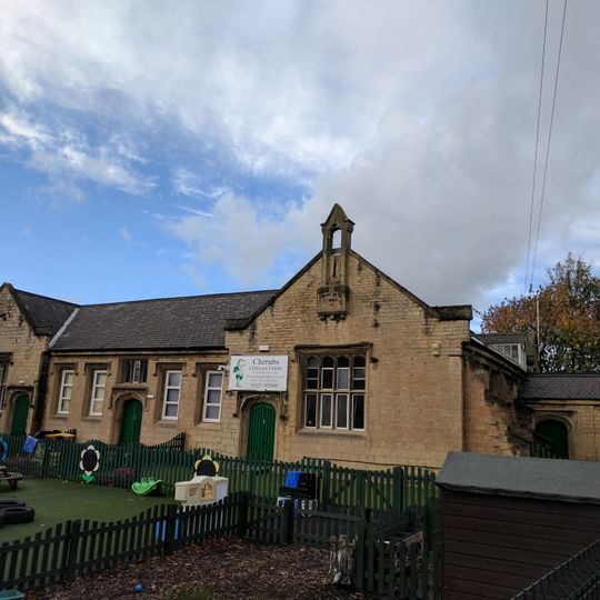 St Edmund's Church Of England School, With Teacher's House And Boundary Wall