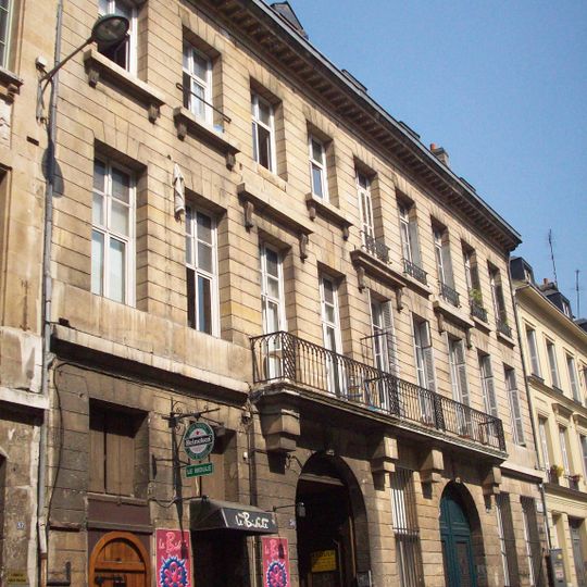 Hôtel particulier, 39, rue de Fontenelle, Rouen
