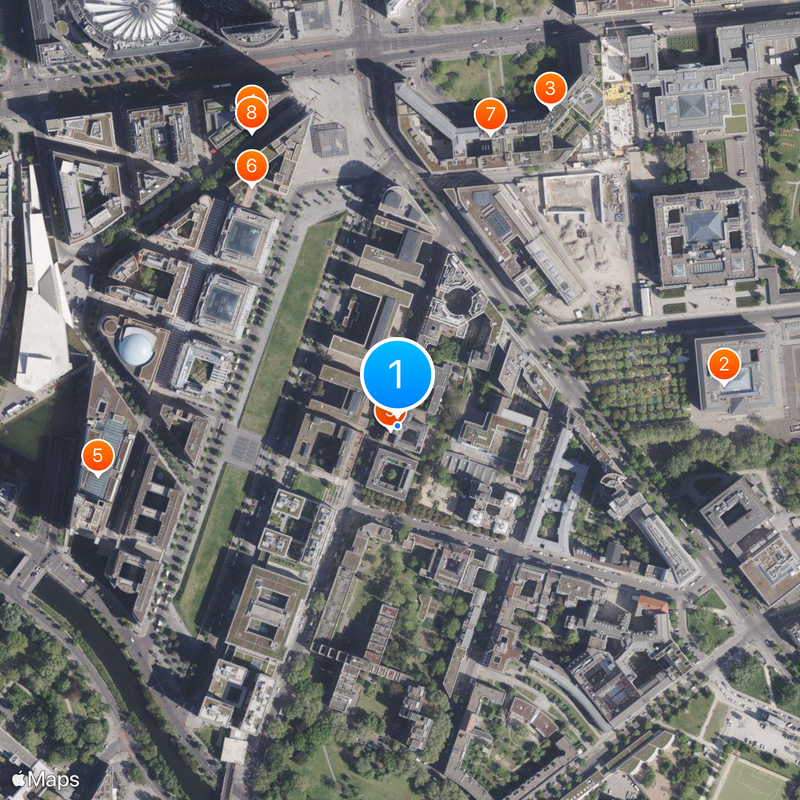 Hansa Tonstudio Mappa