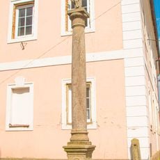 Cross close at St. Vavřinec church in Teplice nad Metují