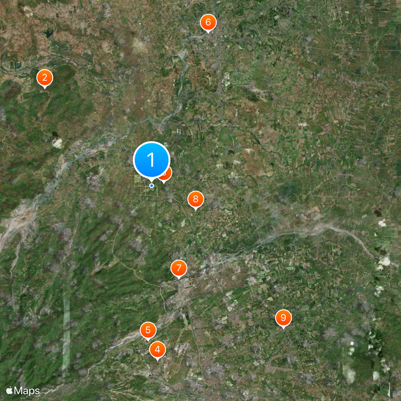 New Clark City Athletics Stadium Mappa