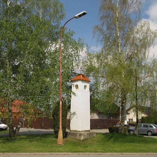 Boží muka v Náměšti na Hané v ulici Biskupství