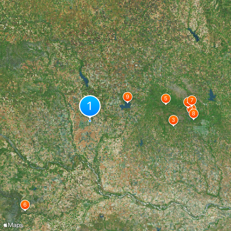 Altus Air Force Base Map
