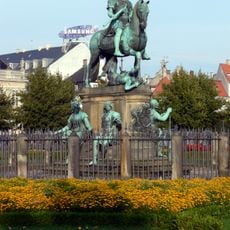Christian Vs rytterstatue