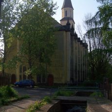 Mostek přes Chlumecký potok k domu Metodějova čp. 15 v Chlumci