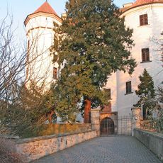 Western bridge of Konopiště Castle