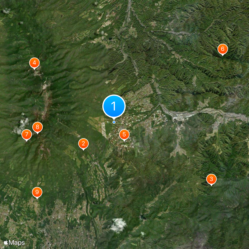 Nobeyama Plateau Map