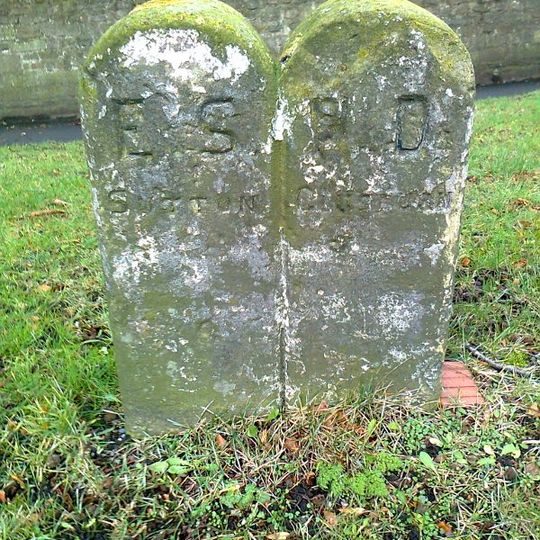 Boundary Stone Opposite Bridge End Farm