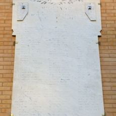 Lapide commemorativa ai caduti a Migliaro