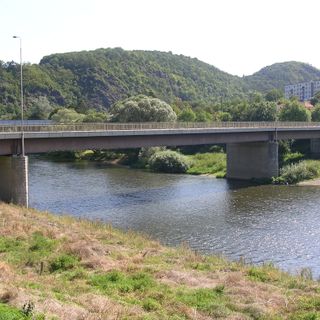 Road bridge in Roztoky u Křivoklátu