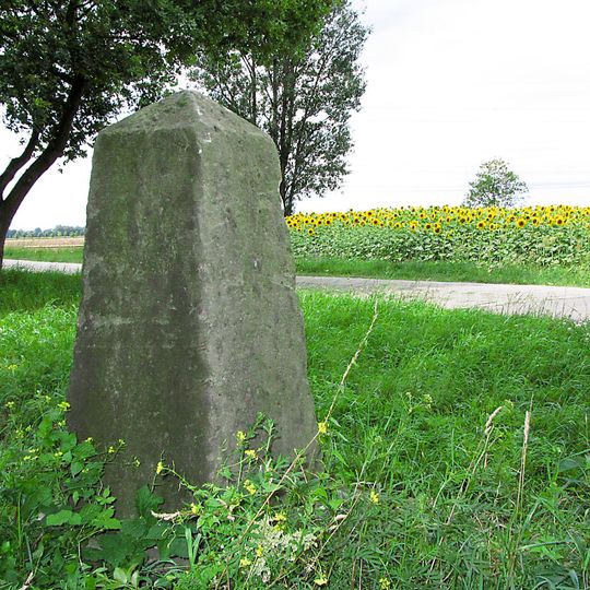 Sächsisch-Preußischer Grenzstein: Pilar Nr. 189