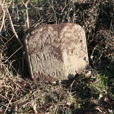 Milestone, 100m NW of entrance to Ellicombe Farm