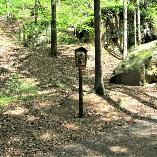 Obrázek XI. zastavení křížové cesty u Svojkova