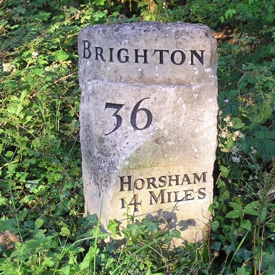 Milestone And Cottage Adjoining