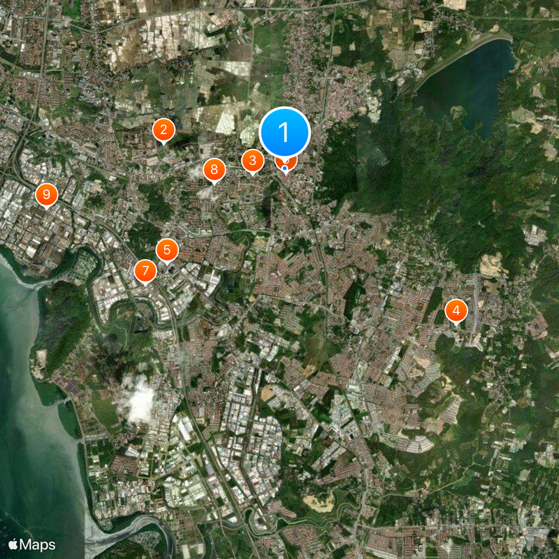 Bukit Mertajam Map