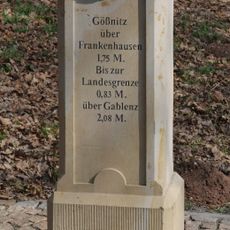 Royal Saxon milestone Neukirchen/Pleiße