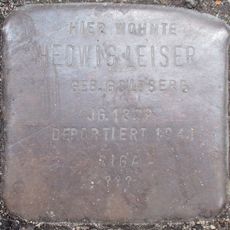 Stolperstein en memoria de Hedwig Leiser
