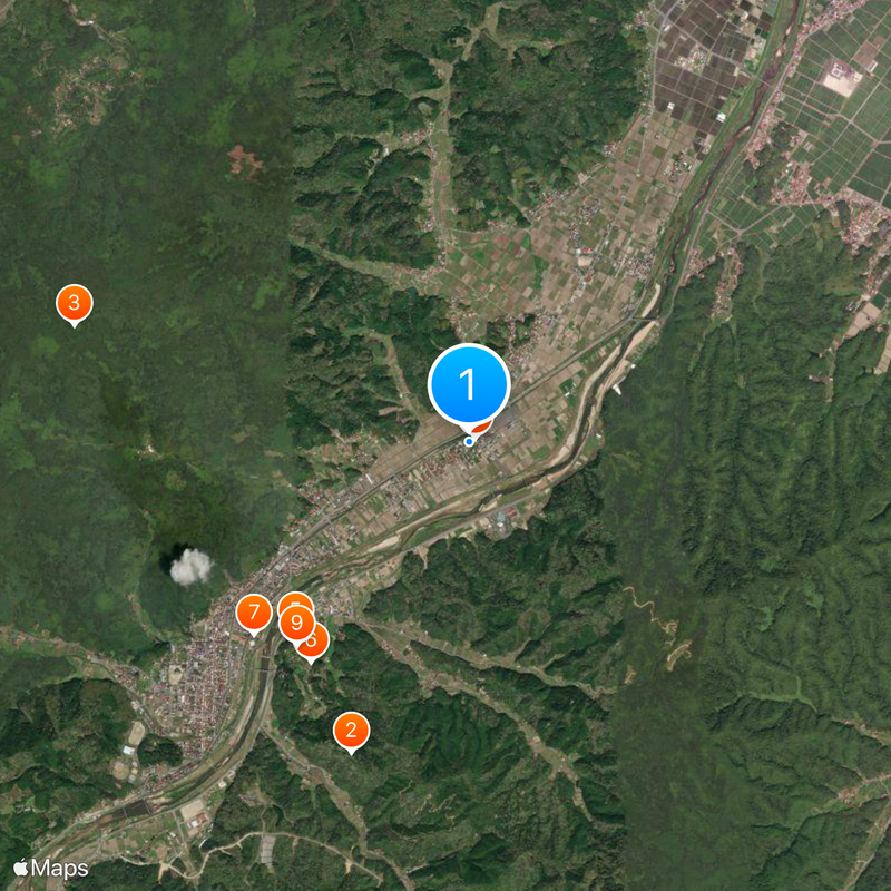 Adachi Museum of Art Mapa