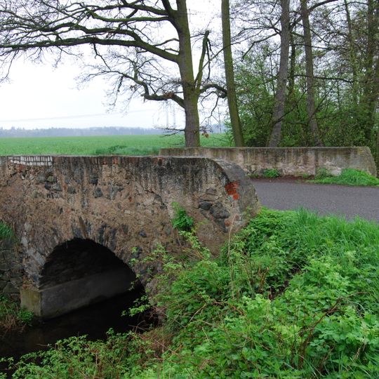 Bridge of Rybníky - Dolík road over the Sychrovský potok