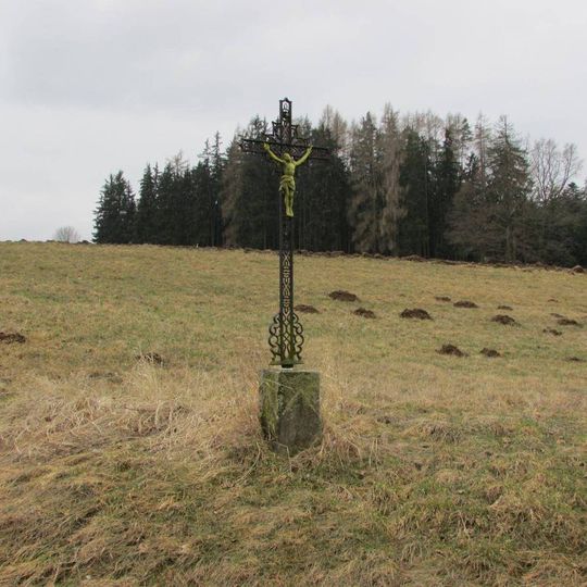 Kříž poblíž samoty K Prchalovům západně od Hodějovic