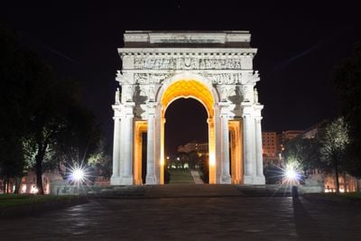At night 1