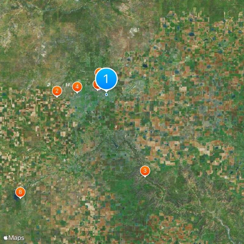 American Quarter Horse Hall of Fame Mappa