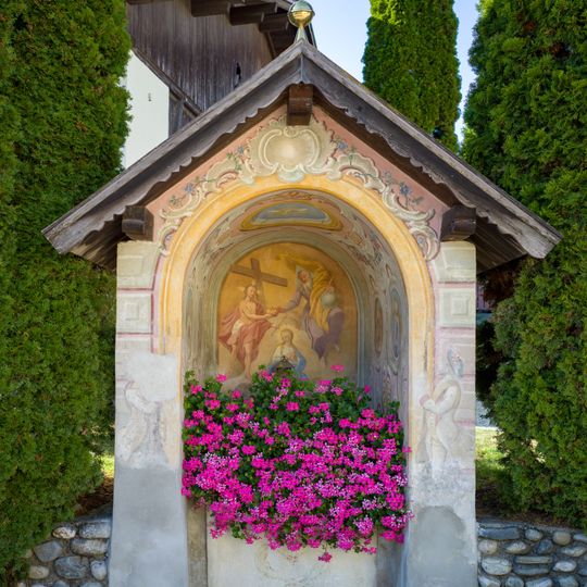 Bildstock bei der Pfarrkirche in Rodeneck