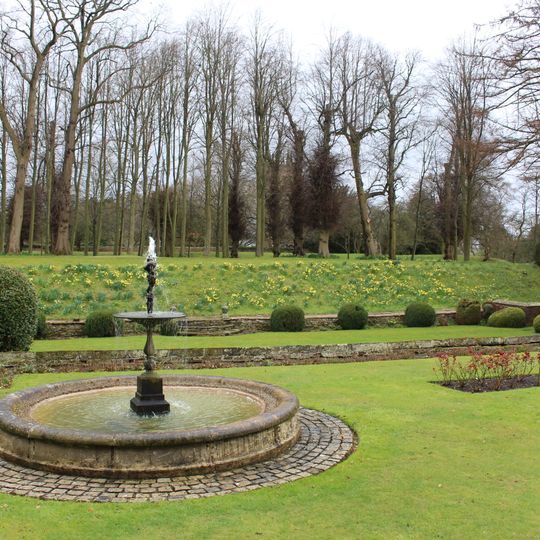 Gawsworth Hall gardens