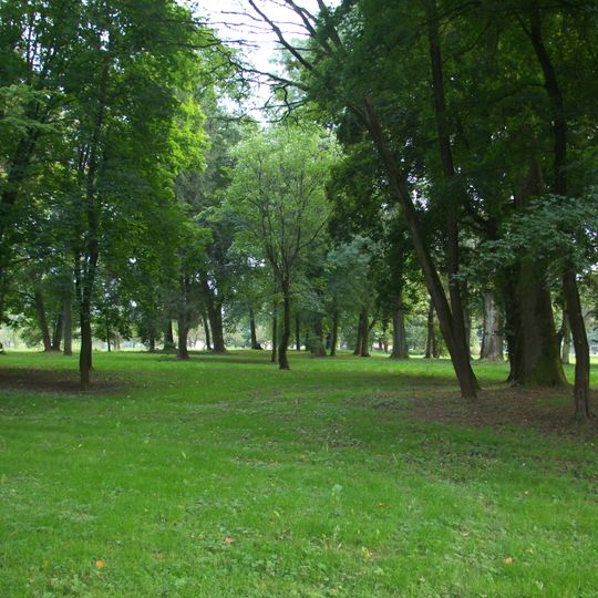 Manor park in Nowosielce