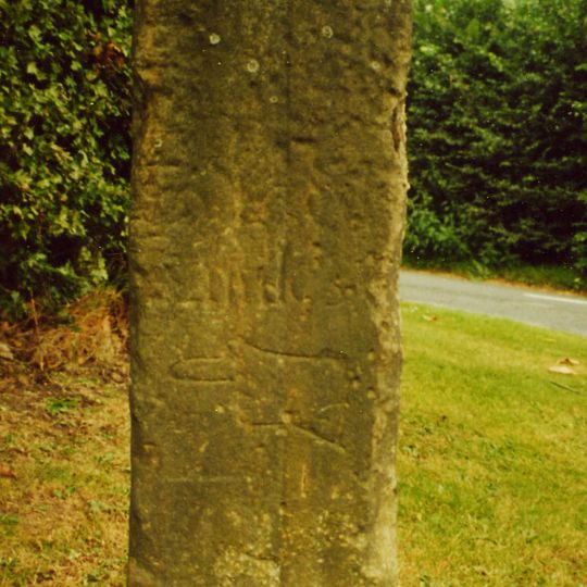 Guide Post 20 Metres East Of Island Cottage