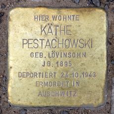 Stolperstein dedicated to Käthe Pestachowski